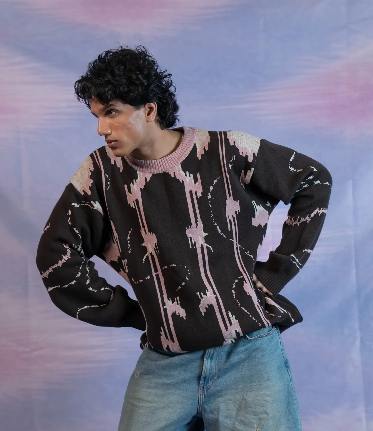 Flat-knit knitwear manufactured by Golfline, Ludhiana